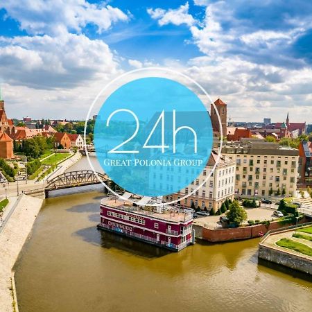 Great Polonia River Boat Apartments Вроцлав Экстерьер фото