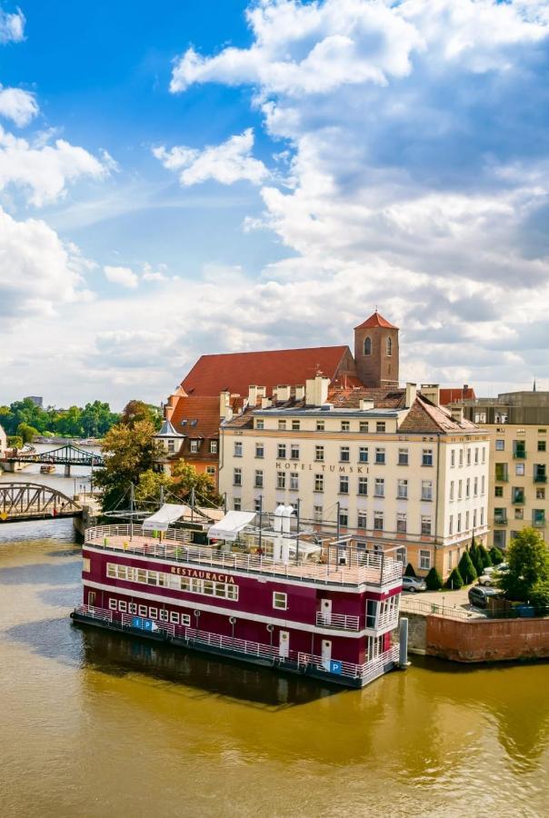 Great Polonia River Boat Apartments Вроцлав Экстерьер фото