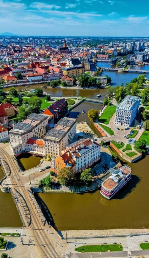 Great Polonia River Boat Apartments Вроцлав Экстерьер фото
